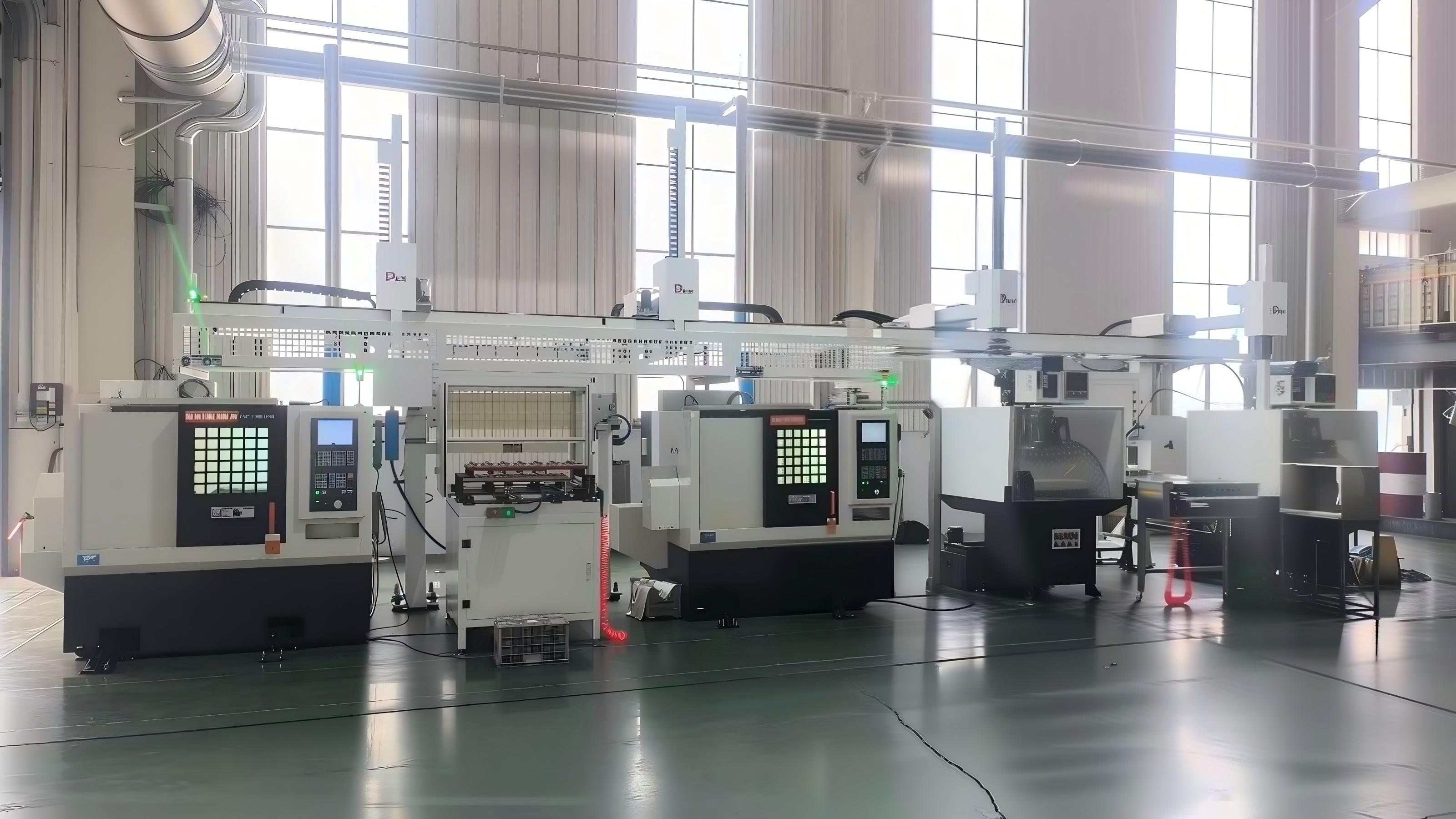Gantry Robot Automation Production of Automotive Parts